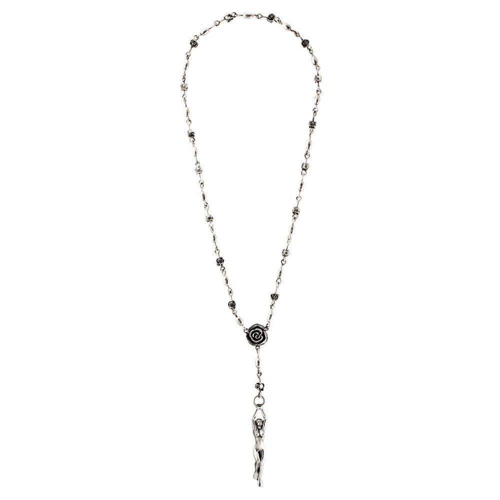 Mitchell Binder King Baby 144g Sterling Rosary - Discontinued Female Form Motif - Picture 4 of 15